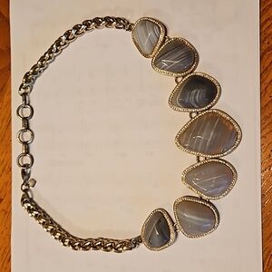 Banana Republic statement bib necklace